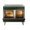 ILVE_UNDI406NMPEGB_Nostalgie_II_60"_Dual_Fuel_Range_oven_door_opened