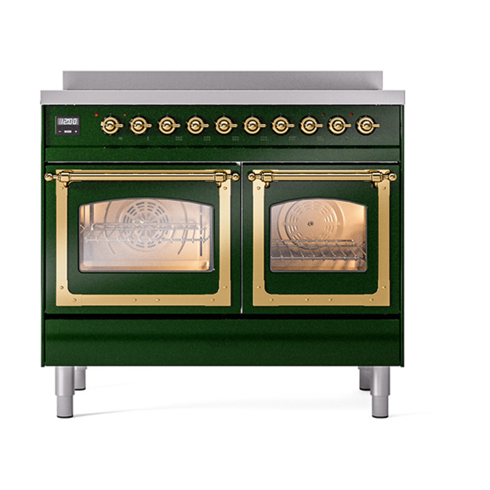 ILVE_UNDI406NMPEGG_Nostalgie_II_60"_Dual_Fuel_Range_front_view