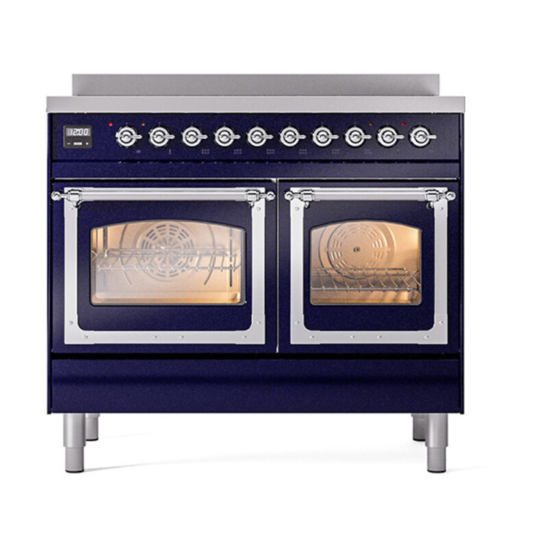 ILVE_UNDI406NMPMBC_Nostalgie_II_60"_Dual_Fuel_Range_front_view