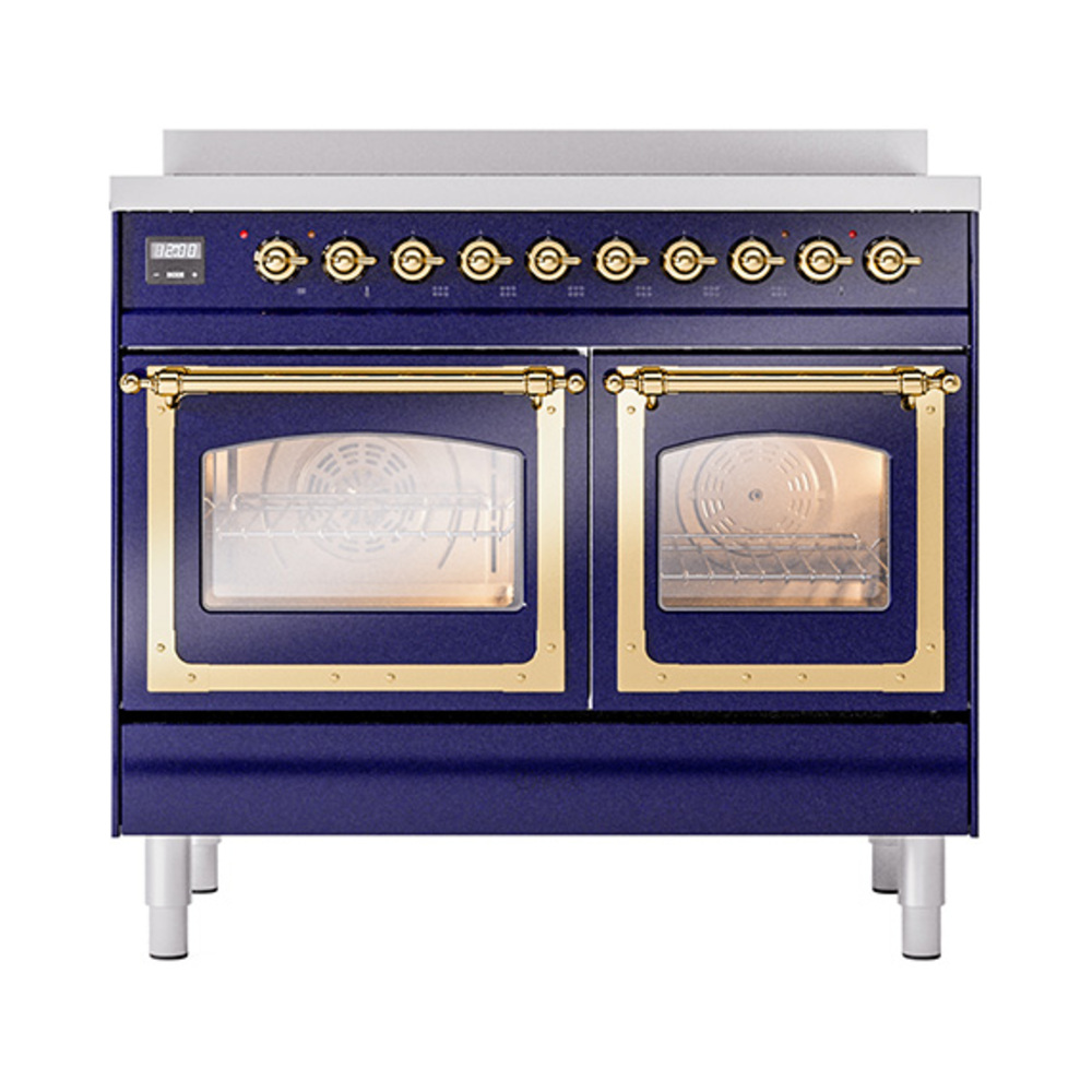 ILVE_UNDI406NMPMBG_Nostalgie_II_60"_Dual_Fuel_Range_front_view