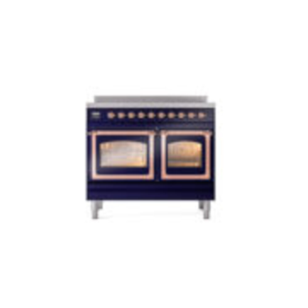 ILVE_UNDI406NMPMBP_Nostalgie_II_60"_Dual_Fuel_Range_front_view