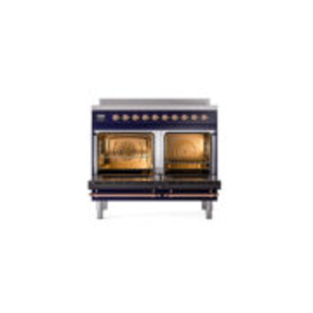 ILVE_UNDI406NMPMBP_Nostalgie_II_60"_Dual_Fuel_Range_oven_door_opened