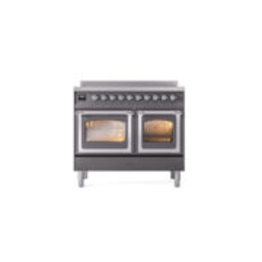 ILVE_UNDI406NMPMGC_Nostalgie_II_60"_Dual_Fuel_Range_front_view