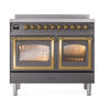 ILVE_UNDI406NMPMGG_Nostalgie_II_60"_Dual_Fuel_Range_front_view