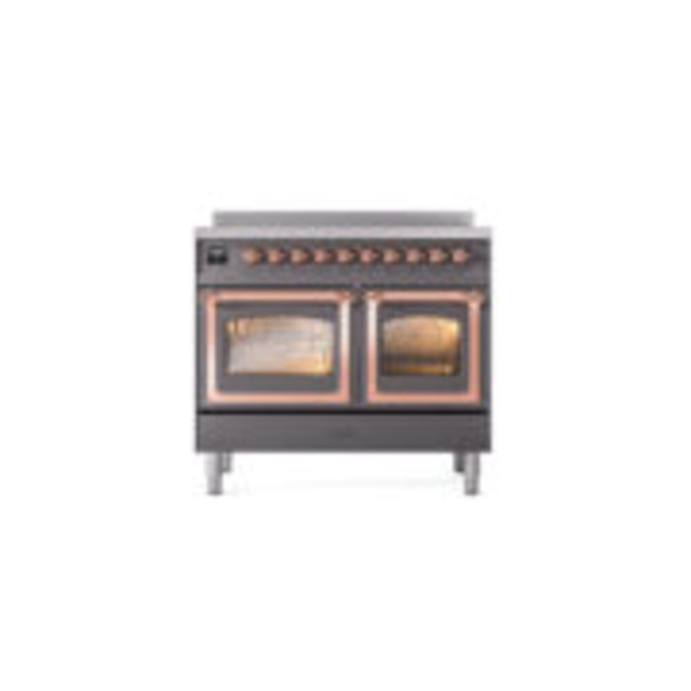 ILVE_UNDI406NMPMGP_Nostalgie_II_60"_Dual_Fuel_Range_front_view