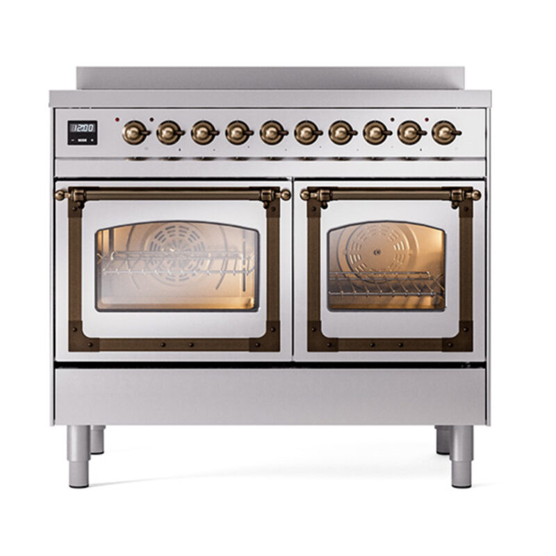 ILVE_UNDI406NMPSSB_Nostalgie_II_60"_Dual_Fuel_Range_front_view