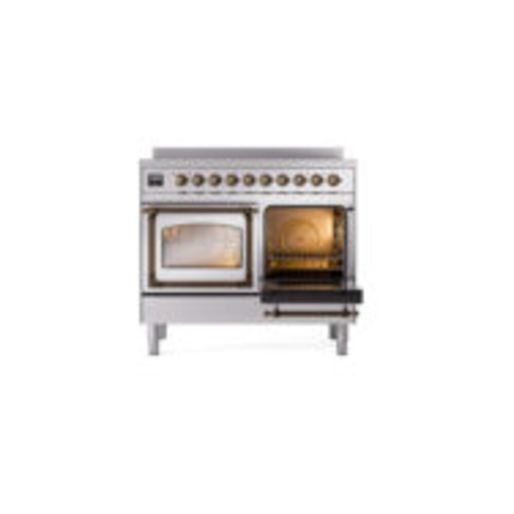 ILVE_UNDI406NMPSSB_Nostalgie_II_60"_Dual_Fuel_Range_side_oven_door_opened
