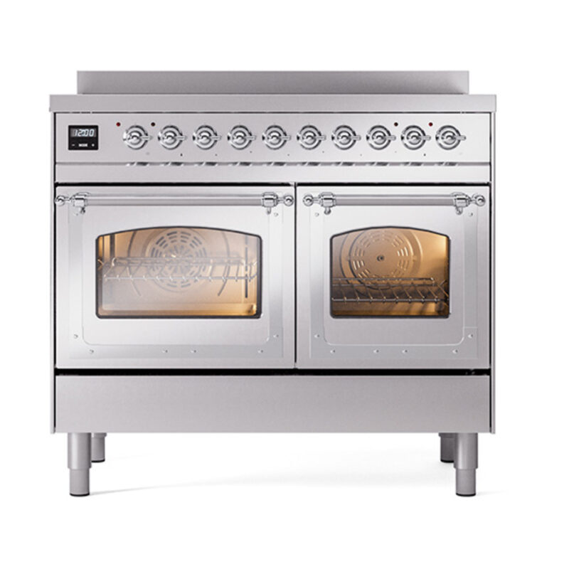 ILVE_UNDI406NMPSSC_Nostalgie_II_60"_Dual_Fuel_Range_front_view