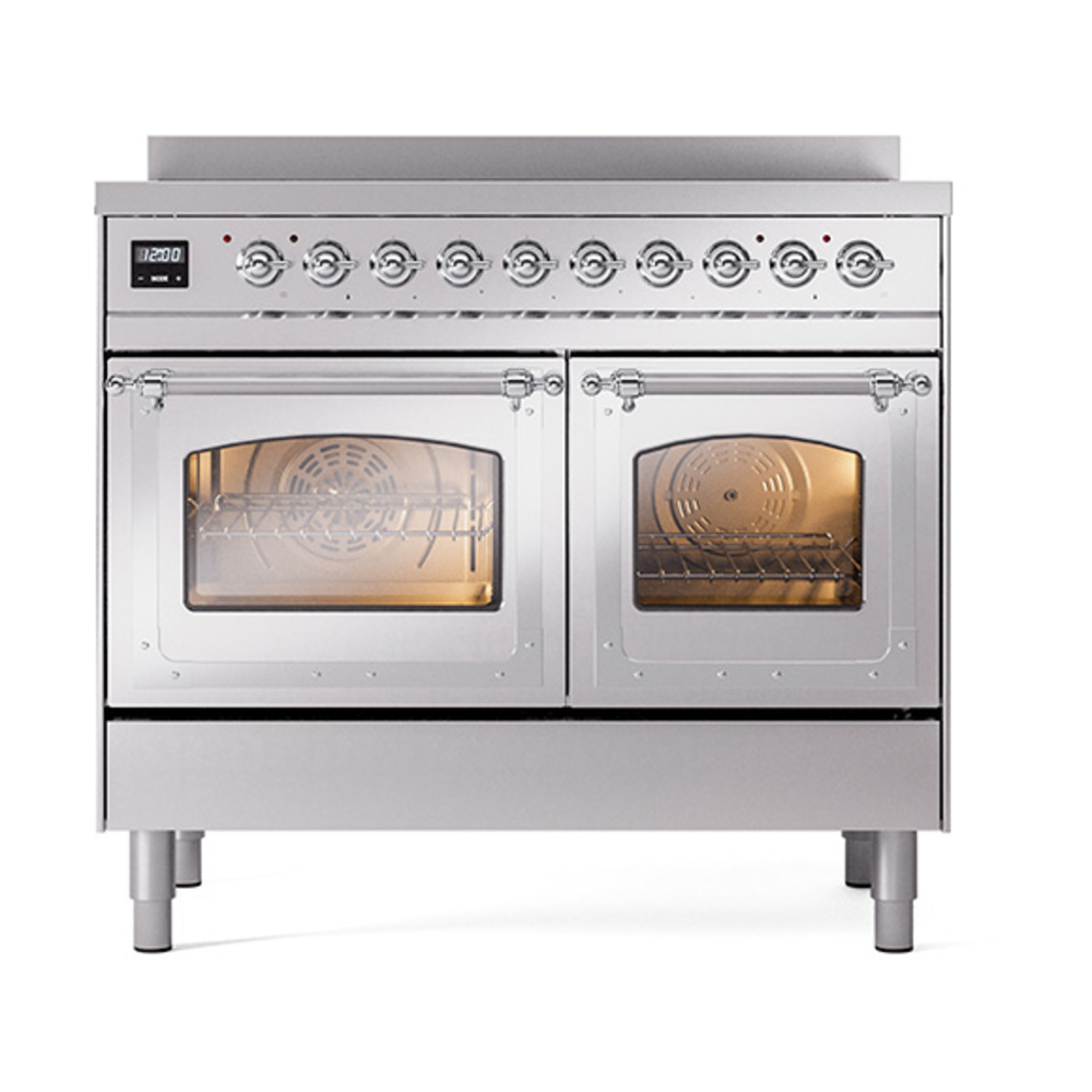 ILVE_UNDI406NMPSSC_Nostalgie_II_60"_Dual_Fuel_Range_front_view