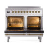 ILVE_UNDI406NMPSSG_Nostalgie_II_60"_Dual_Fuel_Range_oven_door_opened