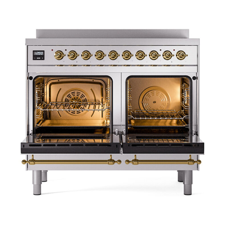 ILVE_UNDI406NMPSSG_Nostalgie_II_60"_Dual_Fuel_Range_oven_door_opened