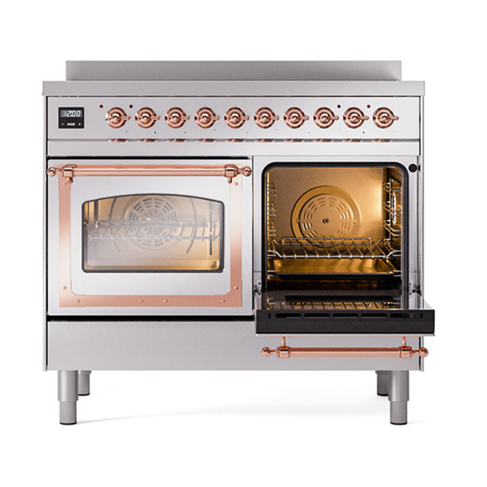 ILVE_UNDI406NMPSSP_Nostalgie_II_60"_Dual_Fuel_Range_side_oven_door_opened