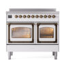 ILVE_UNDI406NMPWHB_Nostalgie_II_60"_Dual_Fuel_Range_front_view