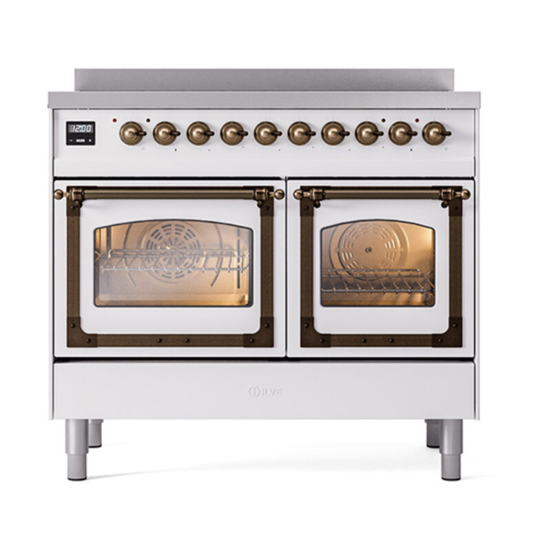 ILVE_UNDI406NMPWHB_Nostalgie_II_60"_Dual_Fuel_Range_front_view
