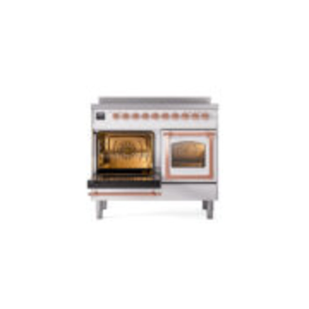ILVE_UNDI406NMPWHP_Nostalgie_II_60"_Dual_Fuel_Range_main_oven_door_opened