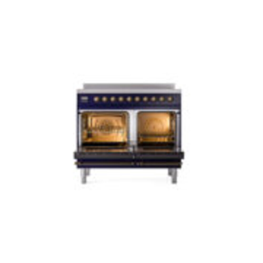 ILVE_UNDI406QNMPMBB_Nostalgie_II_60"_Dual_Fuel_Range_oven_door_opened