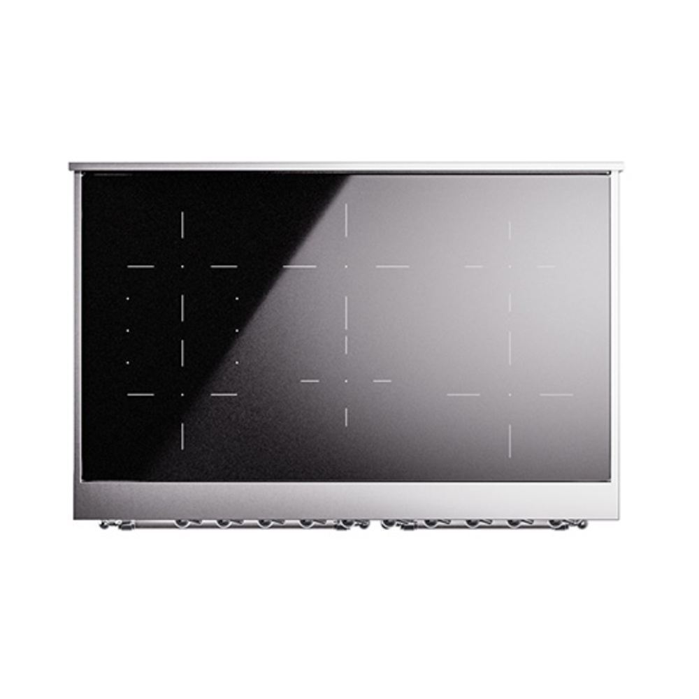 ILVE_UNDI406QNMPWHC_Nostalgie_II_60"_Dual_Fuel_Range_top_view
