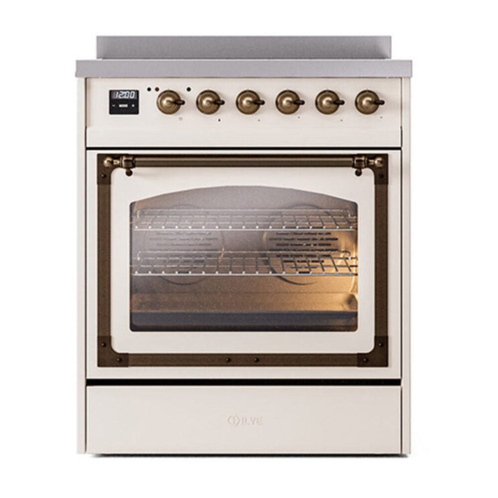 ILVE_UNI304NMPAWB_Nostalgie_II_30"_InductionRange_front_view