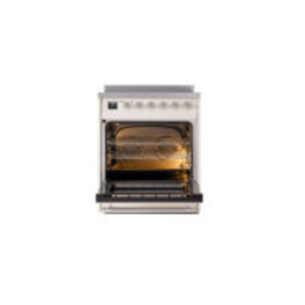 ILVE_UNI304NMPAWC_Nostalgie_II_30"_Induction_Range_oven_door_opened