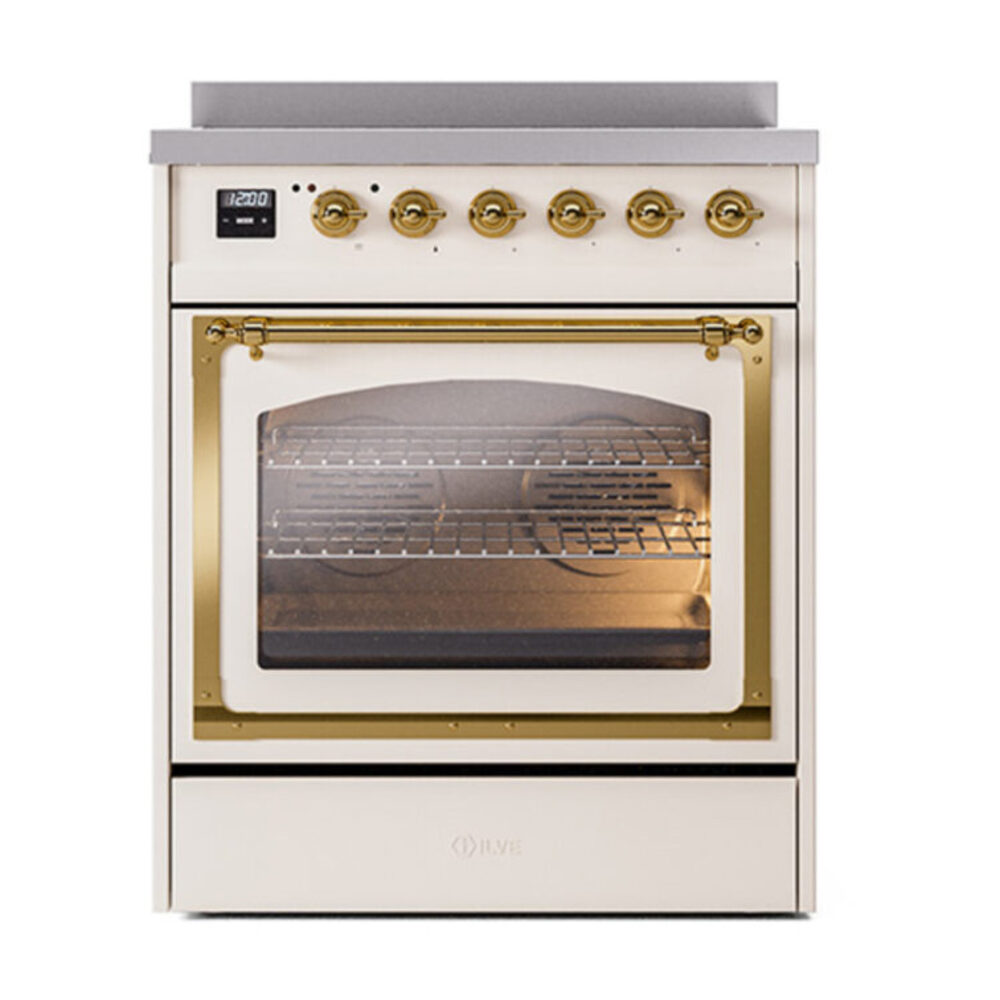 ILVE_UNI304NMPAWG_Nostalgie_II_30"_Induction_Range_front_view