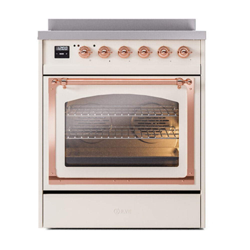 ILVE_UNI304NMPAWP_Nostalgie_II_30"_Induction_Range_front_view
