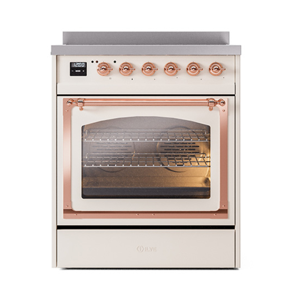 ILVE_UNI304NMPAWP_Nostalgie_II_30"_Induction_Range_front_view