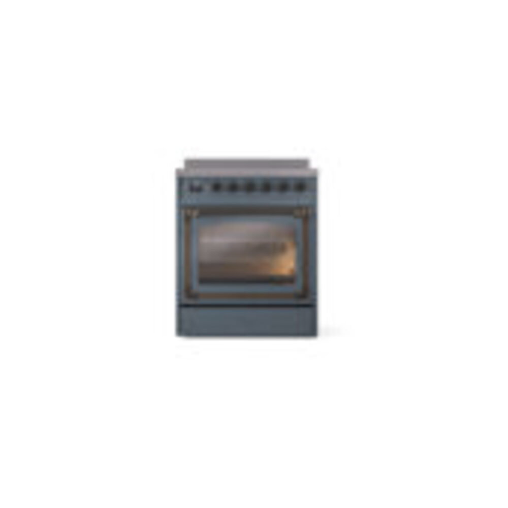ILVE_UNI304NMPBGB_Nostalgie_II_30"_Induction_Range_front_view