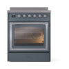 ILVE_UNI304NMPBGC_Nostalgie_II_30"_Induction_Range_front_view