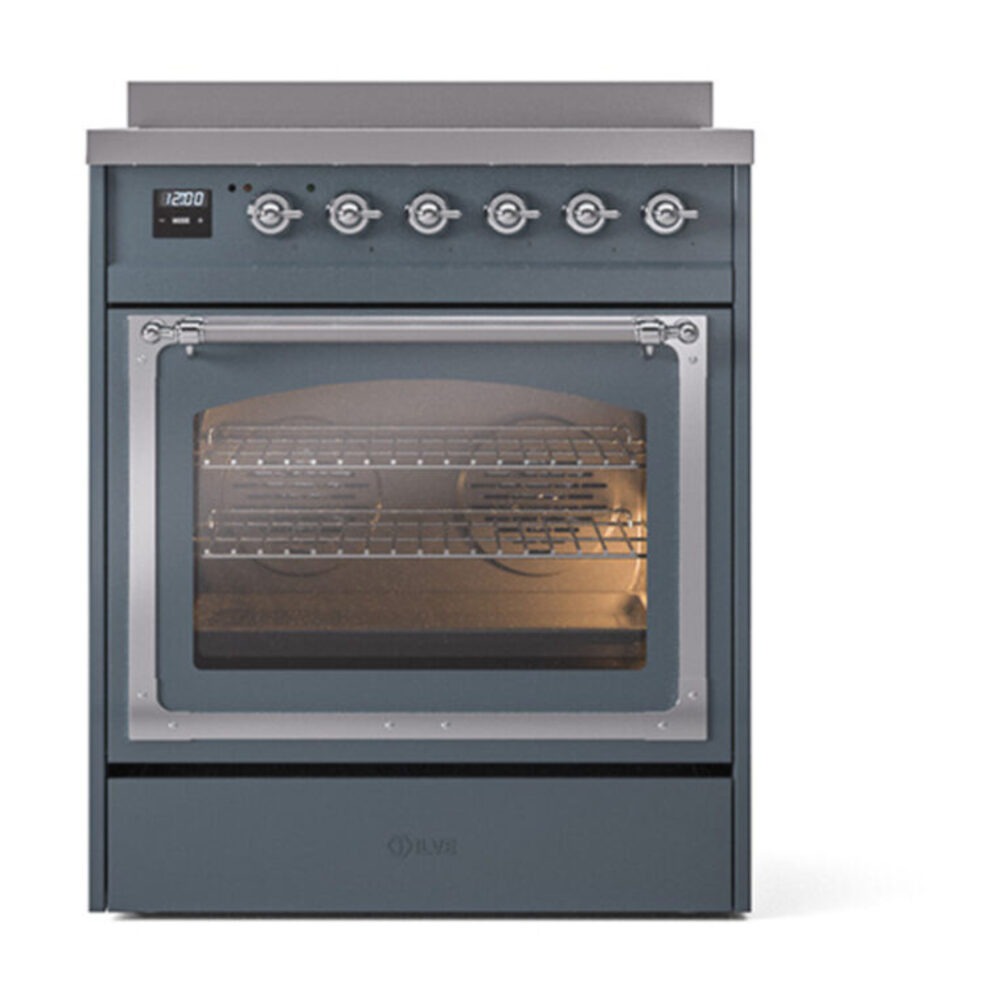 ILVE_UNI304NMPBGC_Nostalgie_II_30"_Induction_Range_front_view