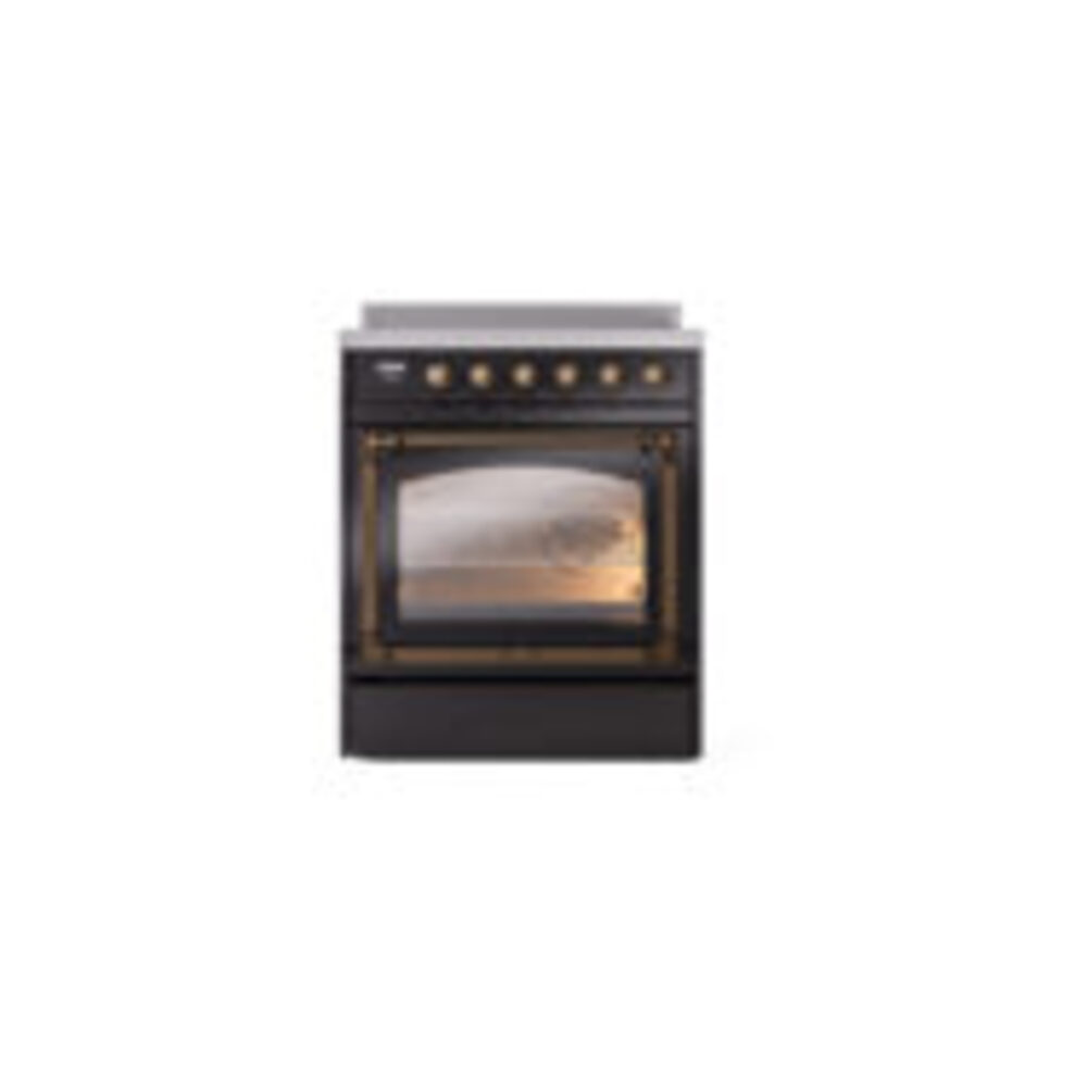 ILVE_UNI304NMPBKB_Nostalgie_II_30"_Induction_Range_front_view