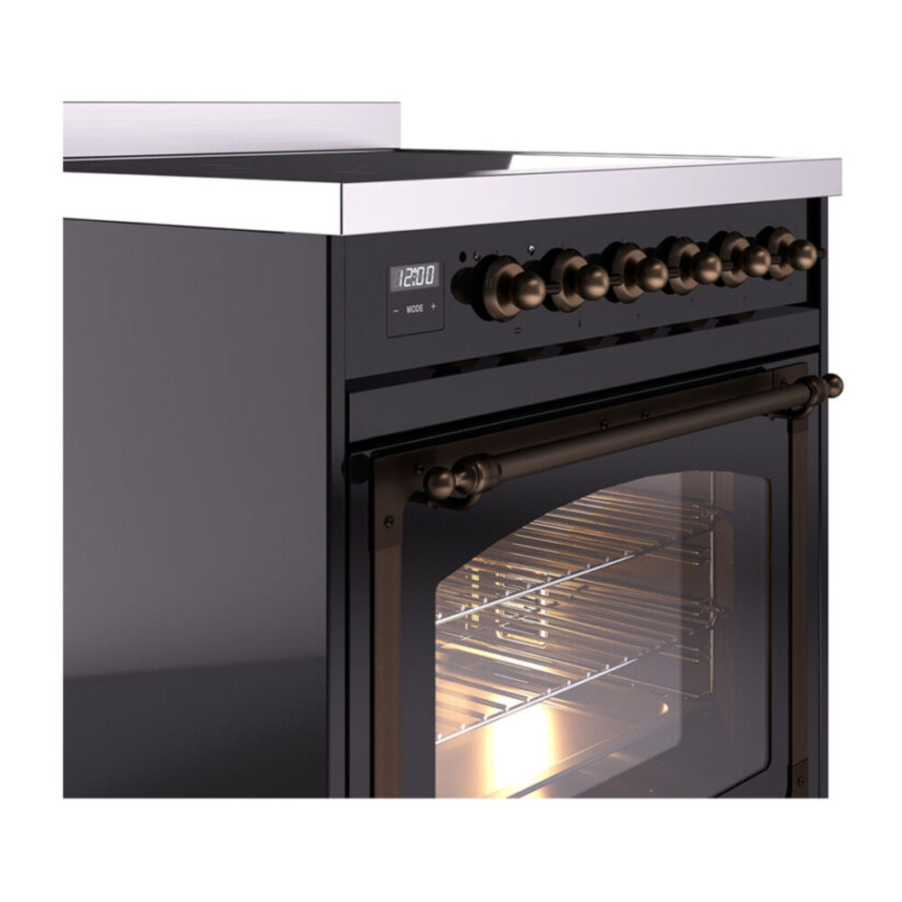 ILVE_UNI304NMPBKB_Nostalgie_II_30"_Induction_Range_details