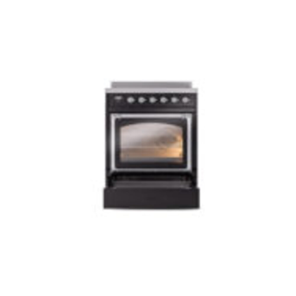 ILVE_UNI304NMPBKC_Nostalgie_II_30"_Induction_Range_drawer_opened