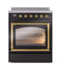 ILVE_UNI304NMPBKG_Nostalgie_II_30"_Induction_Range_front_view