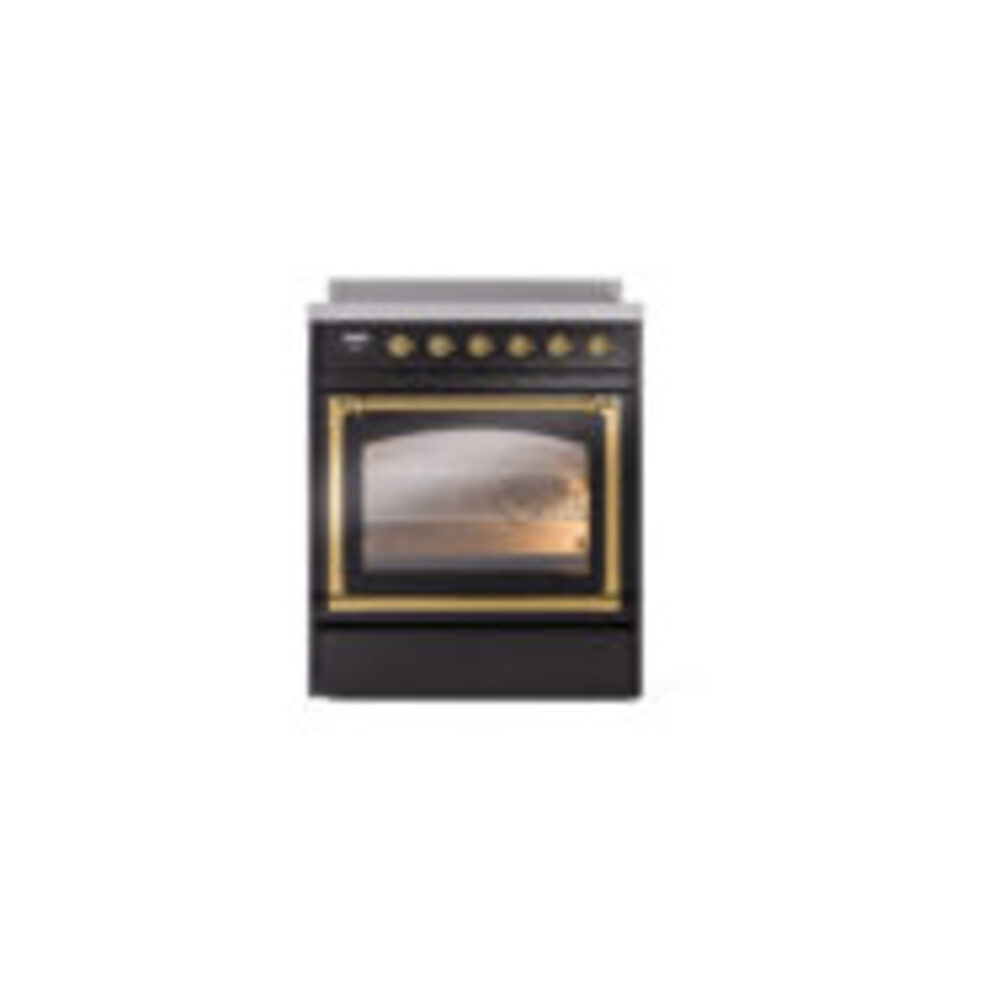 ILVE_UNI304NMPBKG_Nostalgie_II_30"_Induction_Range_front_view