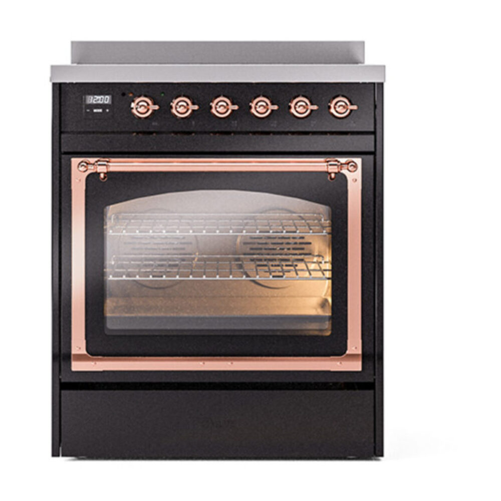 ILVE_UNI304NMPBKP_Nostalgie_II_30"_Induction_Range_front_view