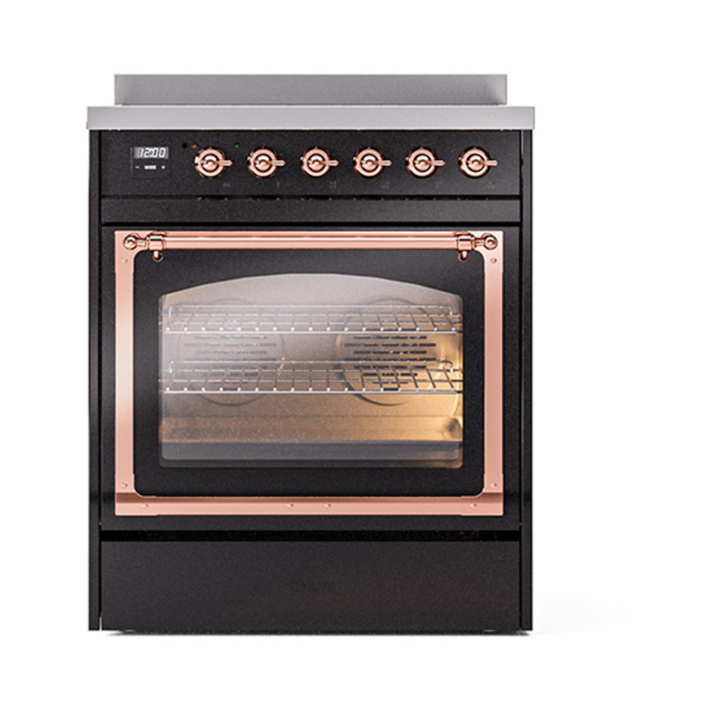 ILVE_UNI304NMPBKP_Nostalgie_II_30"_Induction_Range_front_view