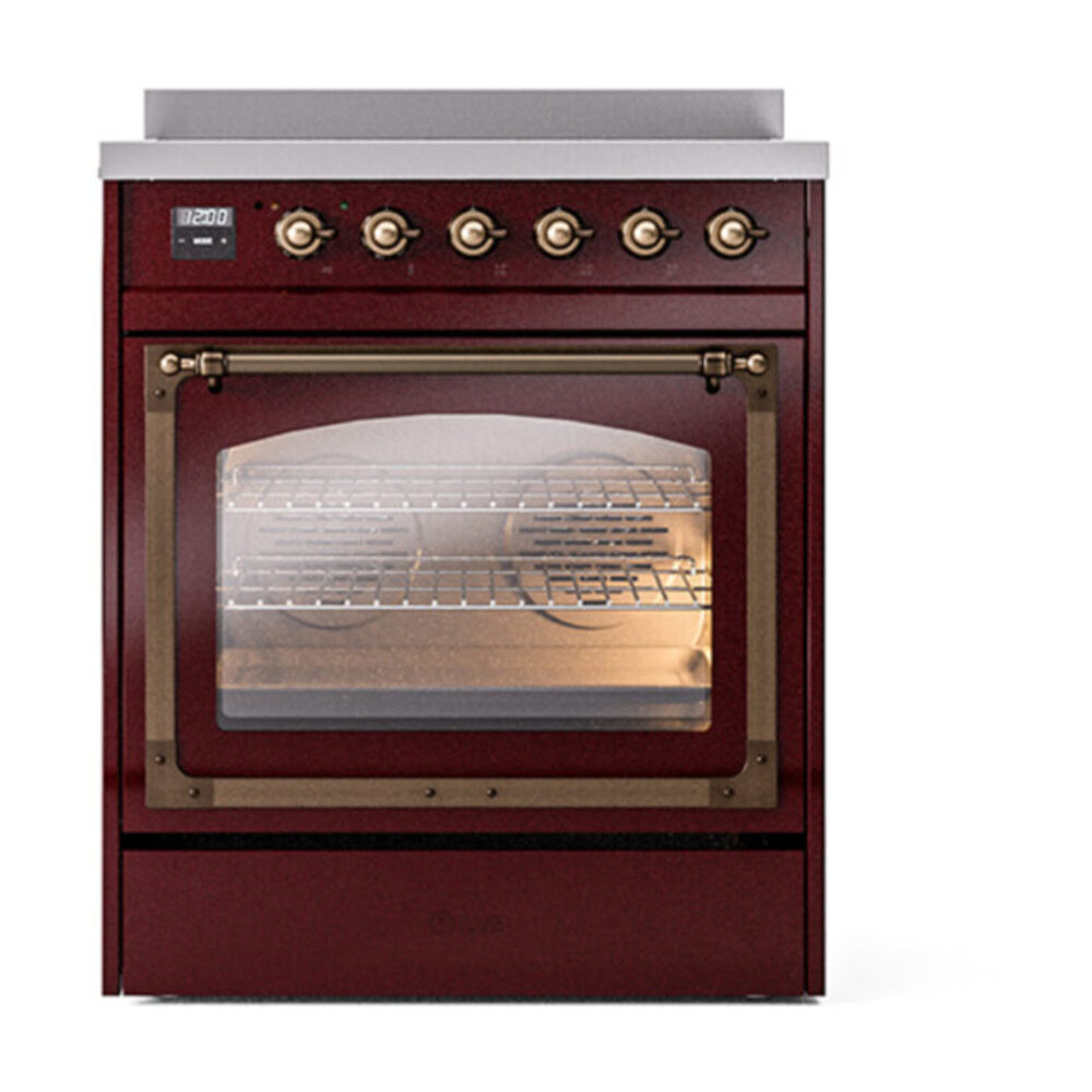 ILVE_UNI304NMPBUB_Nostalgie_II_30"_Induction_Range_front_view