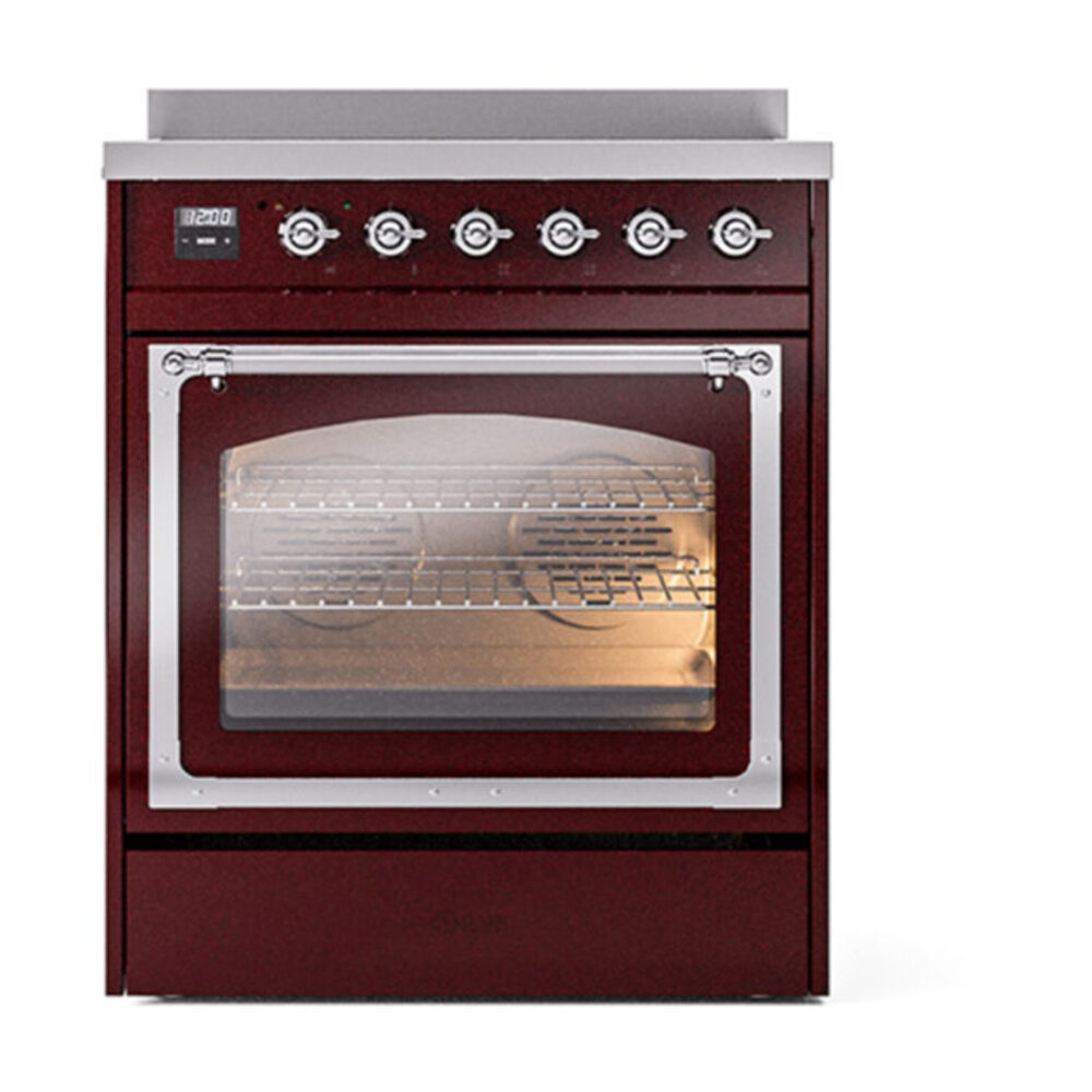 ILVE_UNI304NMPBUC_Nostalgie_II_30"_Induction_Range_front_view