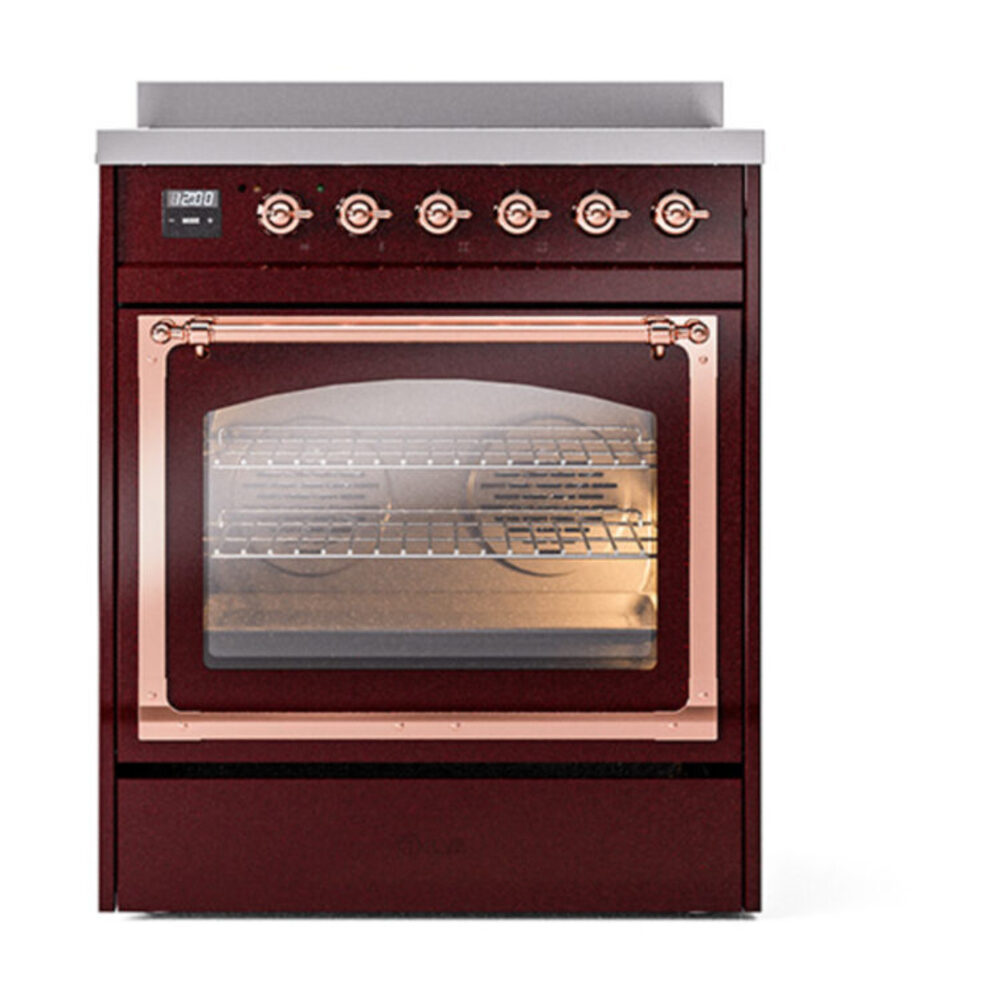 ILVE_UNI304NMPBUP_Nostalgie_II_30"_Induction_Range_front_view