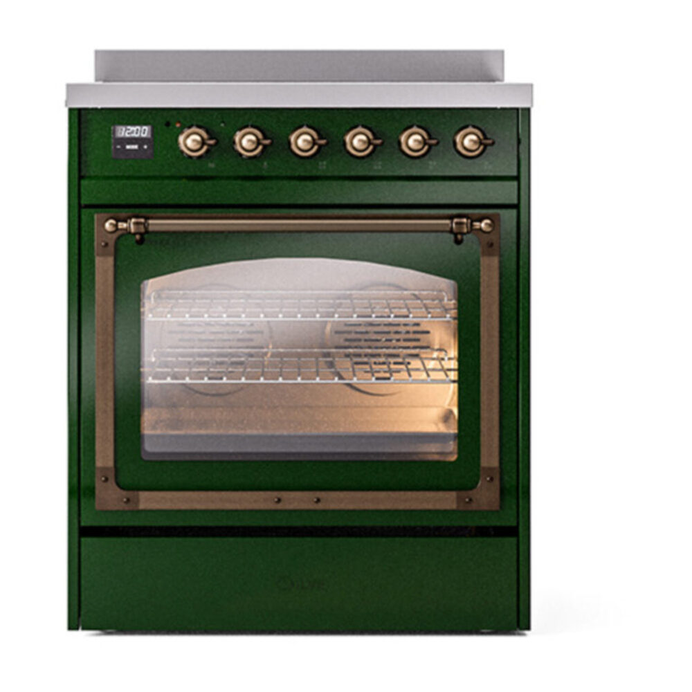 ILVE_UNI304NMPEGB_Nostalgie_II_30"_Induction_Range_front_view