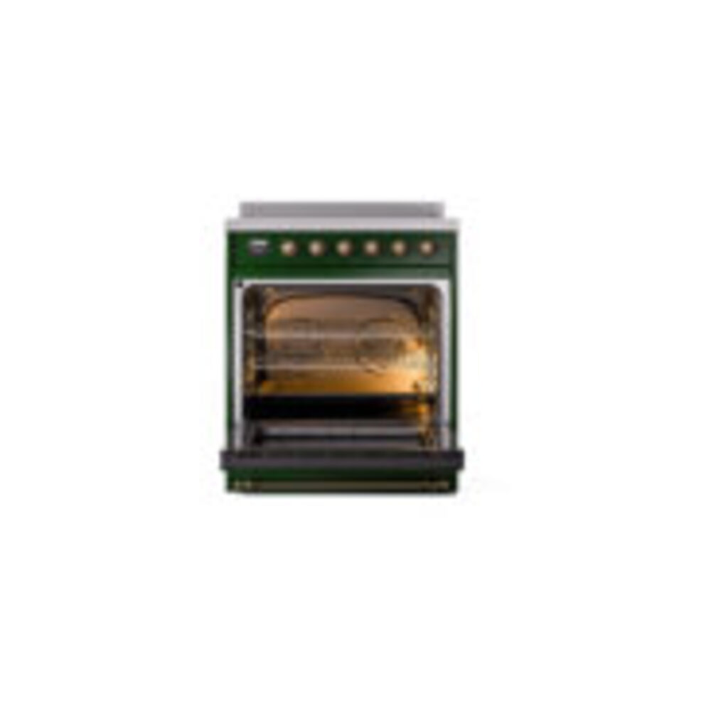 ILVE_UNI304NMPEGB_Nostalgie_II_30"_Induction_Range_oven_door_opened
