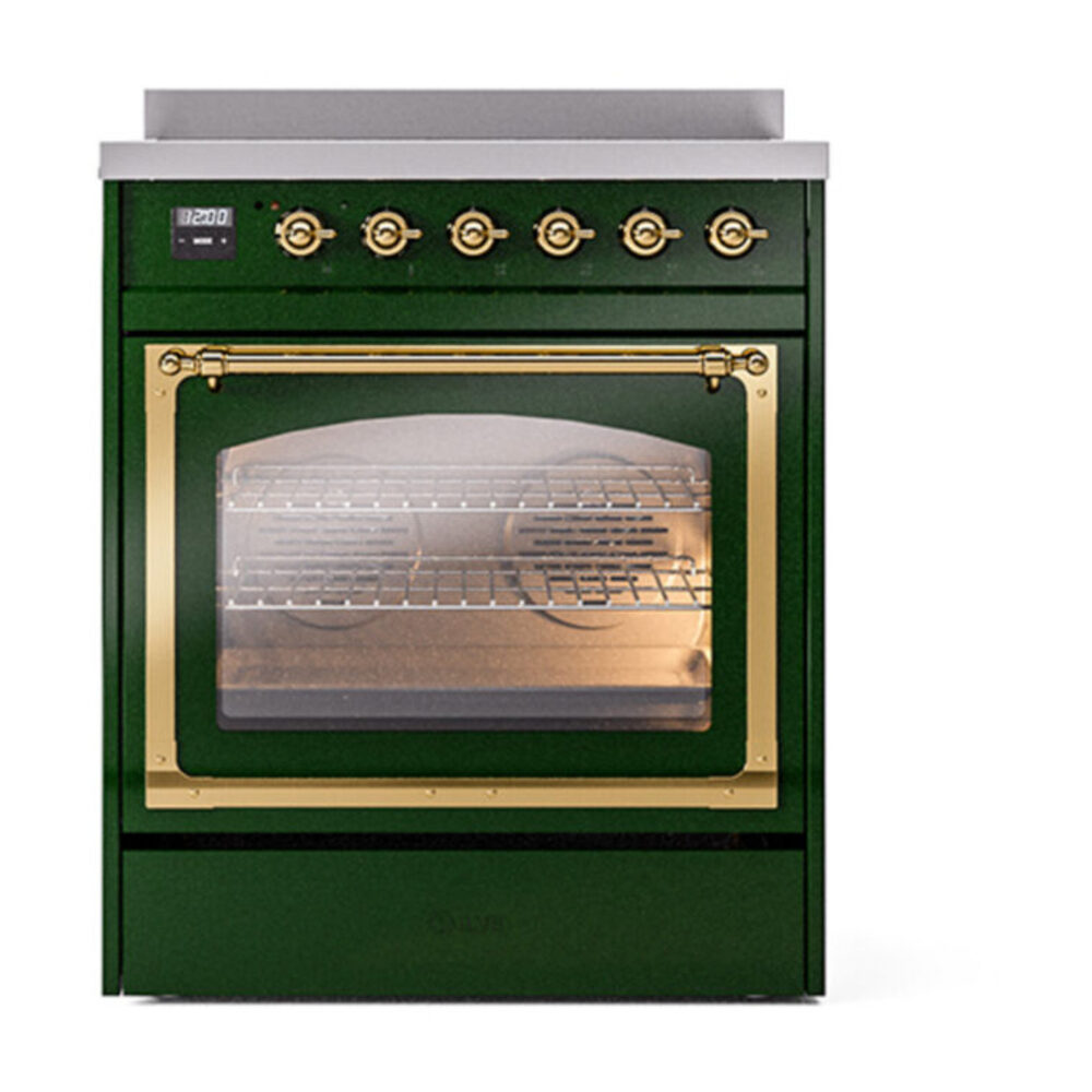 ILVE_UNI304NMPEGG_Nostalgie_II_30"_Induction_Range_front_view