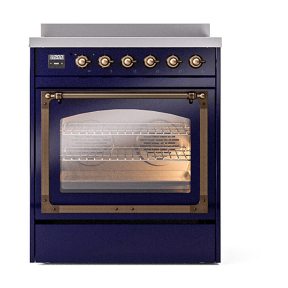 ILVE_UNI304NMPMBB_Nostalgie_II_30"_Induction_Range_front_view