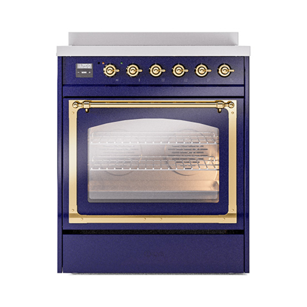 ILVE_UNI304NMPMBG_Nostalgie_II_30"_Induction_Range_front_view