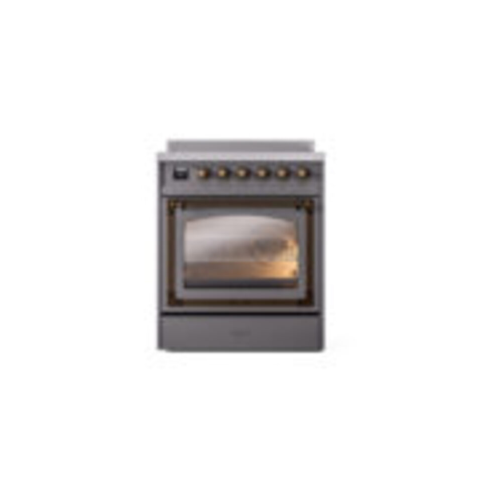 ILVE_UNI304NMPMGB_Nostalgie_II_30"_Induction_Range_front_view