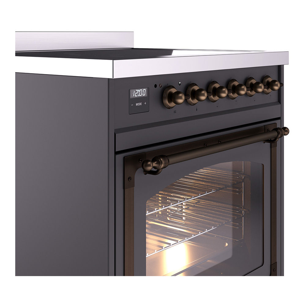 ILVE_UNI304NMPMGB_Nostalgie_II_30"_Induction_Range_details