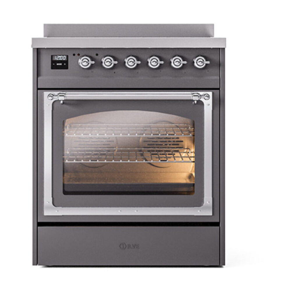 ILVE_UNI304NMPMGC_Nostalgie_II_30"_Induction_Range_front_view