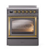 ILVE_UNI304NMPMGG_Nostalgie_II_30"_Induction_Range_front_view