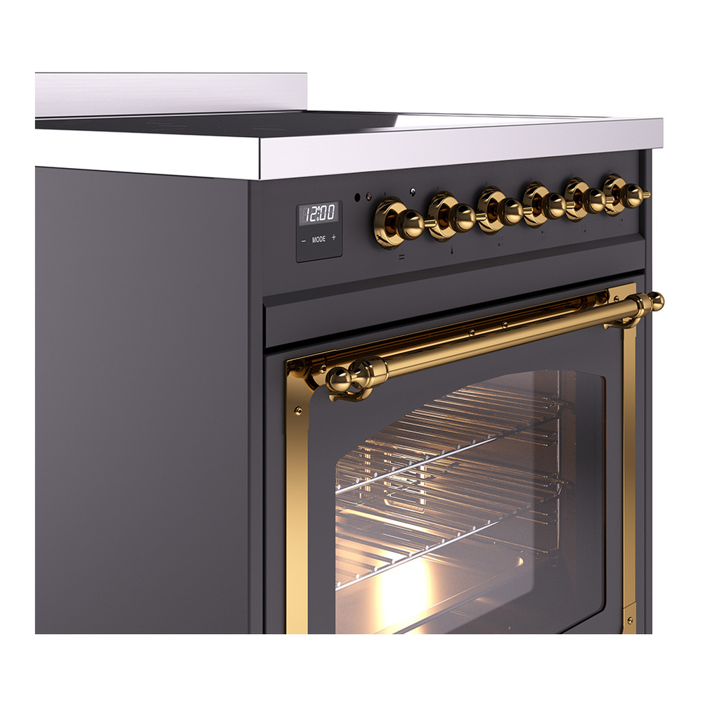 ILVE_UNI304NMPMGG_Nostalgie_II_30"_Induction_Range_details