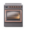 ILVE_UNI304NMPMGP_Nostalgie_II_30"_Induction_Range_front_view